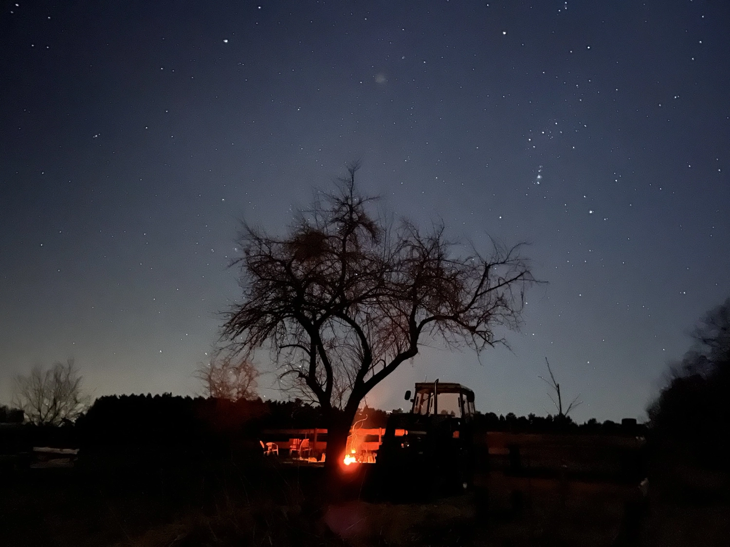 nächtlicher Sternenhimmel