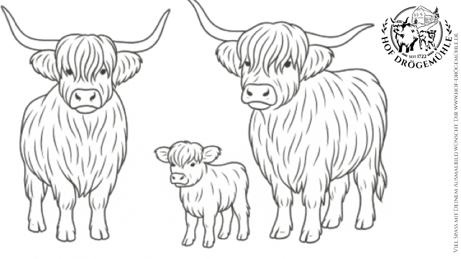 Hof Drögemühle - Malseite - Die Schottenfamilie