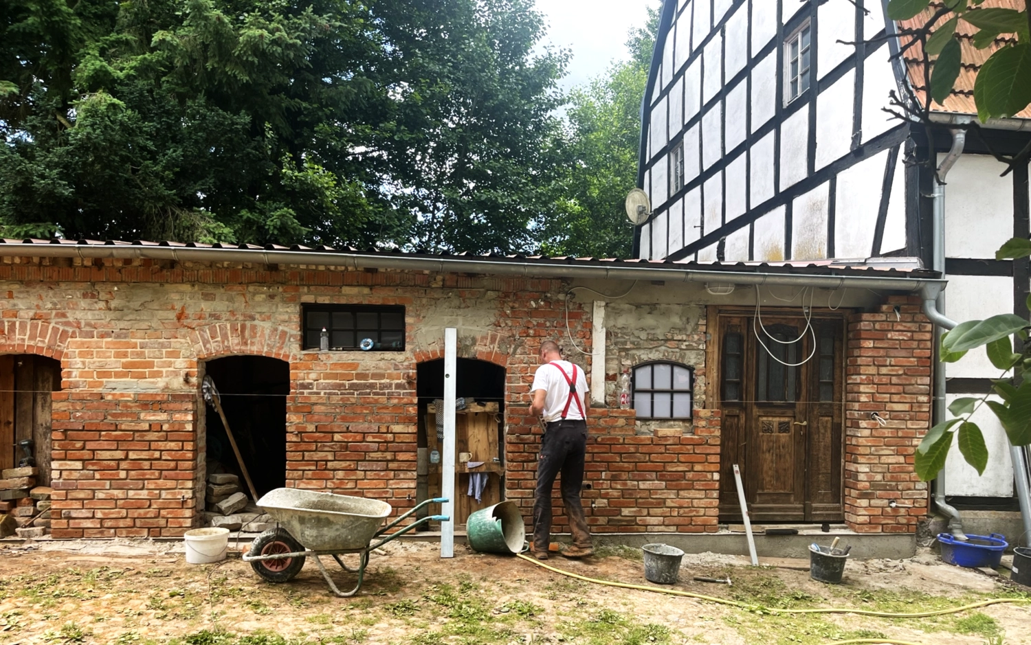 Hof Drögemühle - Landwirtschaft - alter Stall