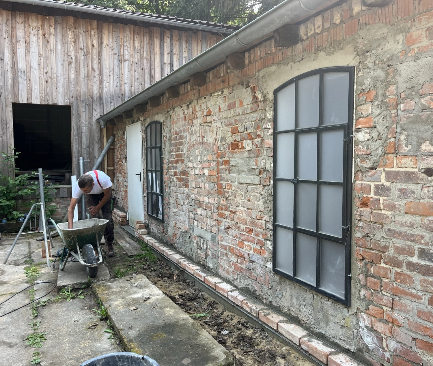 Hof Drögemühle - Landwirtschaft - alter Stall