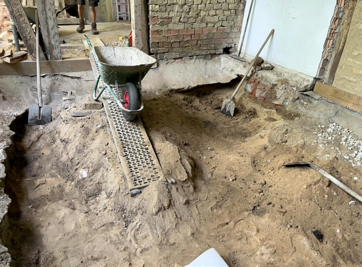 Hof Drögemühle - Landwirtschaft - Handarbeit