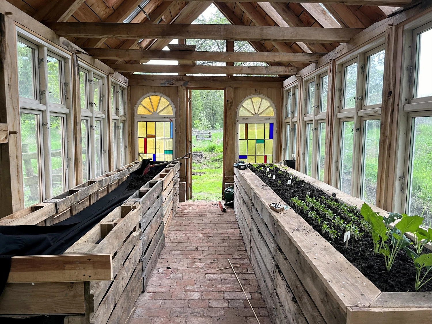 Hof Drögemühle - Landwirtschaft - Gewächshaus