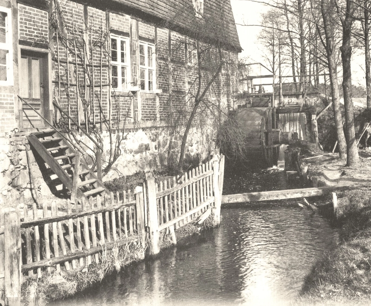 Hof Drögemühle - Landwirtschaft - altes Bauernhoffoto