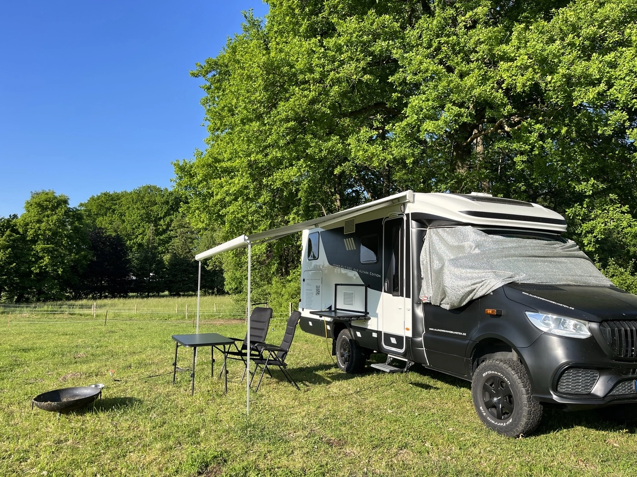 Hof Drögemühle - Landwirtschaft - Campingwagen