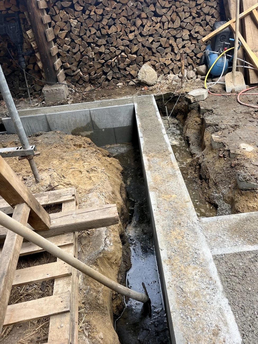 Hof Drögemühle - Landwirtschaft - Ausbau der alten Scheune