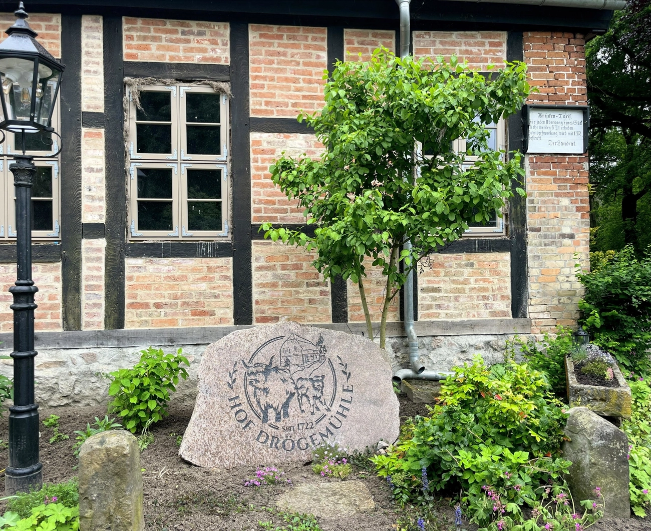 Hof Drögemühle - Landwirtschaft - Stein